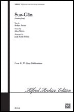 Suo-Gan SATB choral sheet music cover Thumbnail